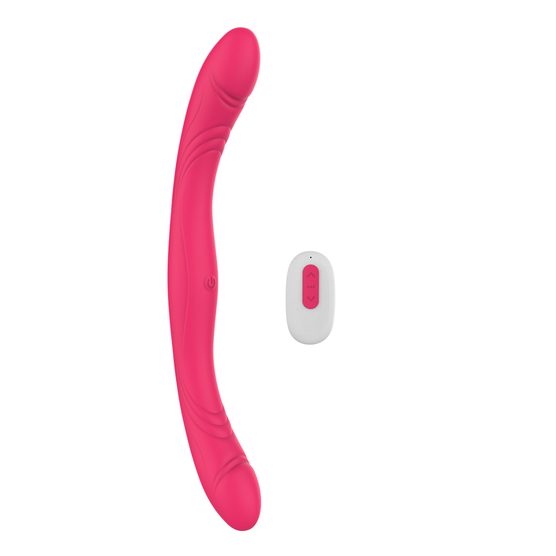 RS-W255 Double Headed Lesbians Sex Vibrator with 7 frequency APP Remote Control Realistic Vaginal Vibrator for Women