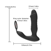 RS-A007 10 Frequency Vibration and Telescoping Prostate Anal Plug APP Intelligent Remote Control Prostate Vibrator Sex Product for Men