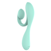 RS-W190 Fashon Musical Symbol-Shaped Full Liquid Silicone G-pot Sex Vibrator for Woman with 10 Frequencies Dual Motor Vibrating