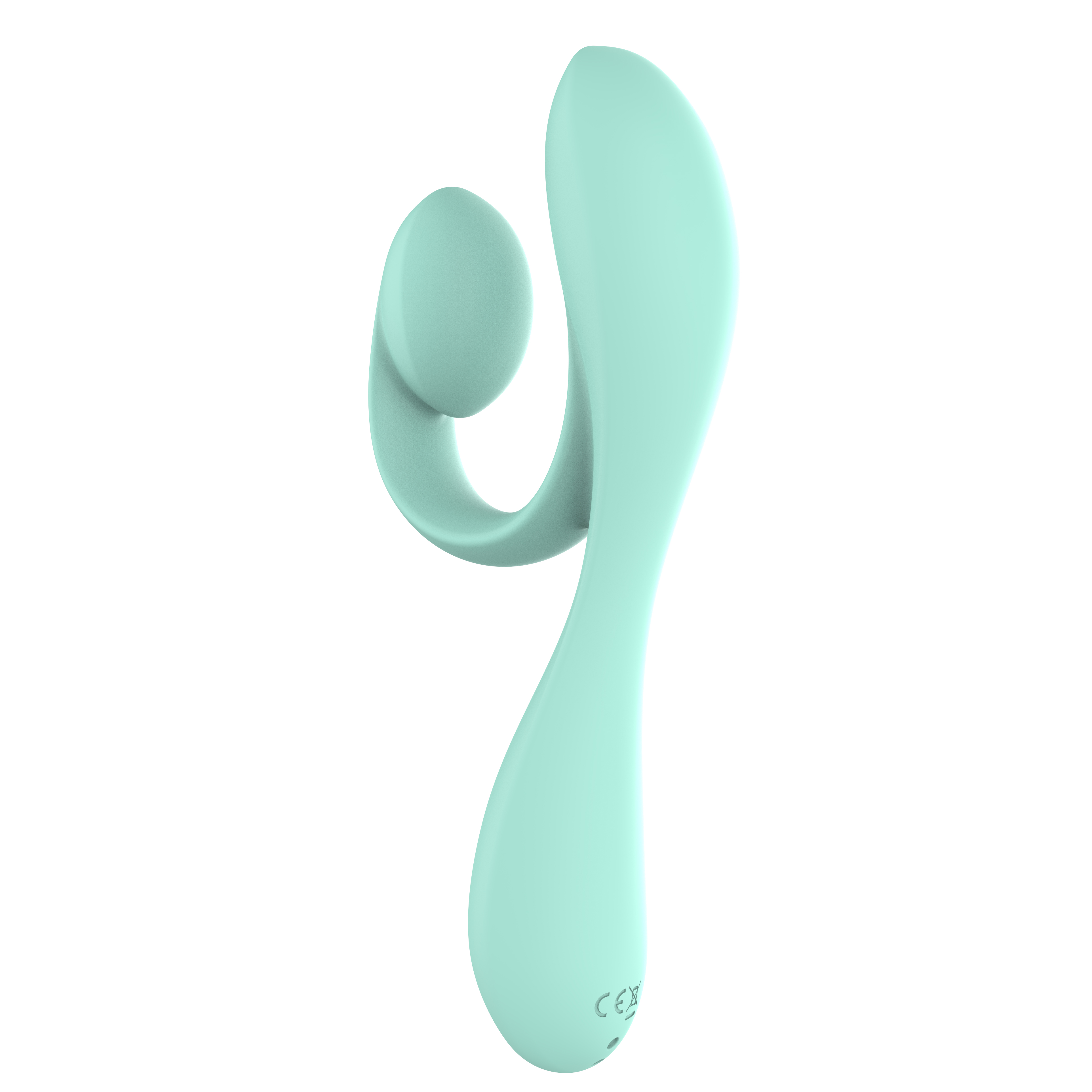 RS-W190 Fashon Musical Symbol-Shaped Full Liquid Silicone G-pot Sex Vibrator for Woman with 10 Frequencies Dual Motor Vibrating
