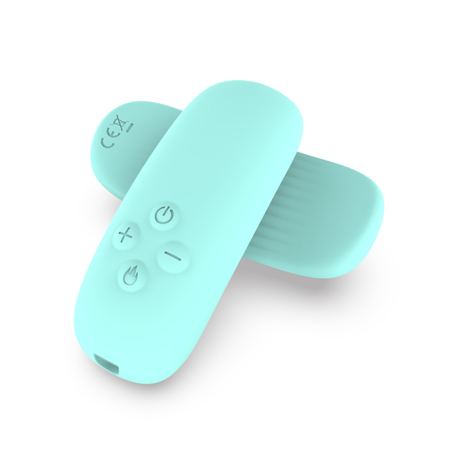 RS-W003 Nipple Massager with 5 Vibration And Warm Modes Essential Breastfeeding That Relieves Discomfort. Easy To Use Newborn Essential Breastfeeding Warming Vibrating Massager