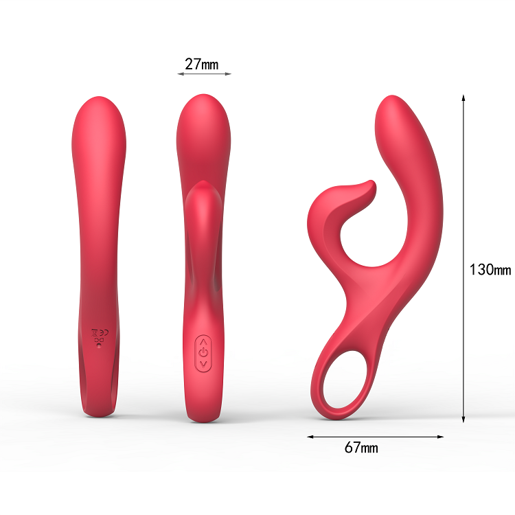 RS-W025 Rabbit Vibrator for Women G-spot Massager Sex Vibrator with 10 Vibration Settings