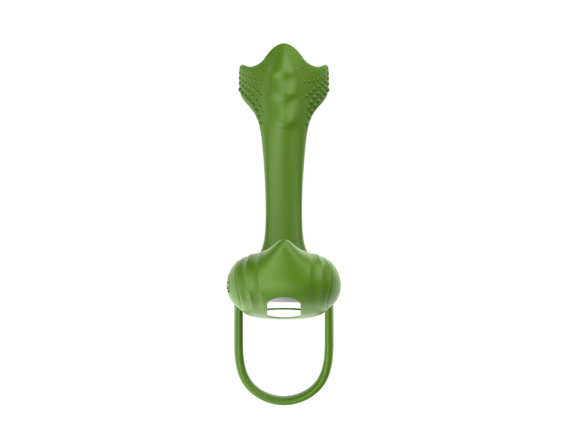 RS-M143 Triple-ring Restraint 10 Frequency Vibration Penis Cock Ring with G-spot Stimualtion for Couple Sex