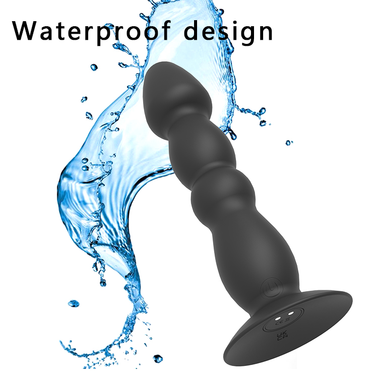 RS-A004 Factory New Sex Products 10 Frequency Vibrating Anal Toys Butt Plug for Adults with Suction Cup 