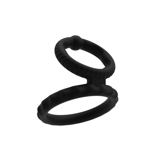 RS-M011 Silicone Penis Ring 2 in 1 Stretchy Cock Ring for Erection Enhancing Delay Control Sex Toy for Male