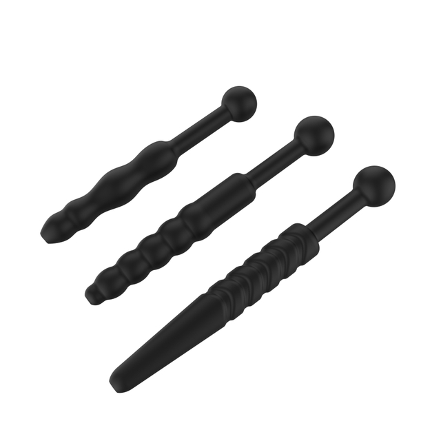 RS-M052 Flexible Silicone Urethral Sounds Penis Plug with Hollow Hole Penis Stimulation Sex Toys for Men