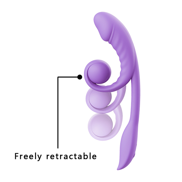 RS-W260 Unique modeling Two-point strong vibration 10 Frequency G-pot Vibrator Couple Sex Toys Adult Vaginal Vibrator