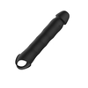 RS-M001 Vibrating Penis Sleeve Sex Toys for Men Black Cock Sleeve Penis Extension with Penis Ring Remote Control 10 Vibration Modes