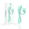 RS-W190 Fashon Musical Symbol-Shaped Full Liquid Silicone G-pot Sex Vibrator for Woman with 10 Frequencies Dual Motor Vibrating
