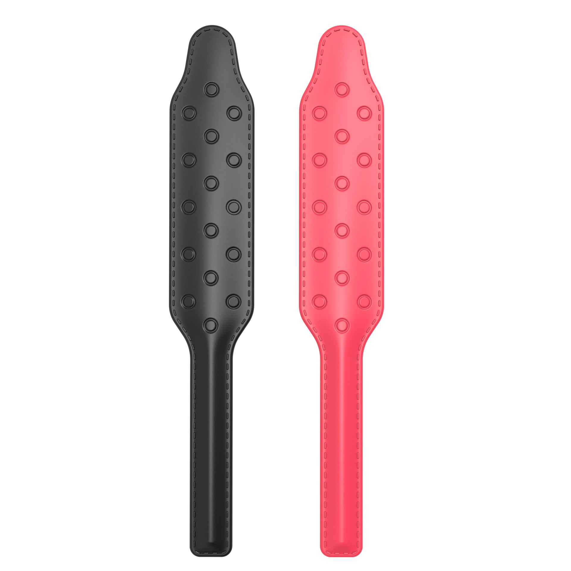 RS-M178 Silicone Tawse BDSM Paddle Spanking Paddle Tool,Flogger Silicone Sex Whips Toys for Adult Women