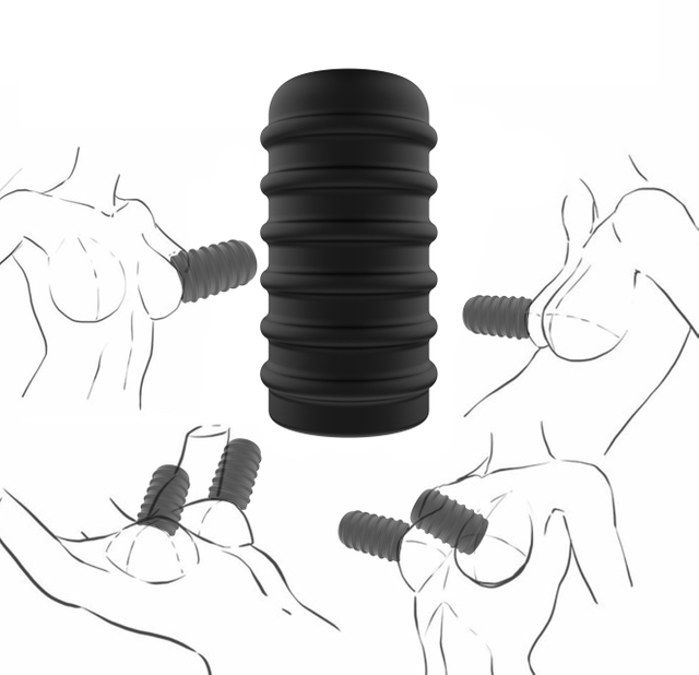 RS-W175 breast clamp silicone Breast pumping Double Sex Chest Stimulation for Women Sex Toys