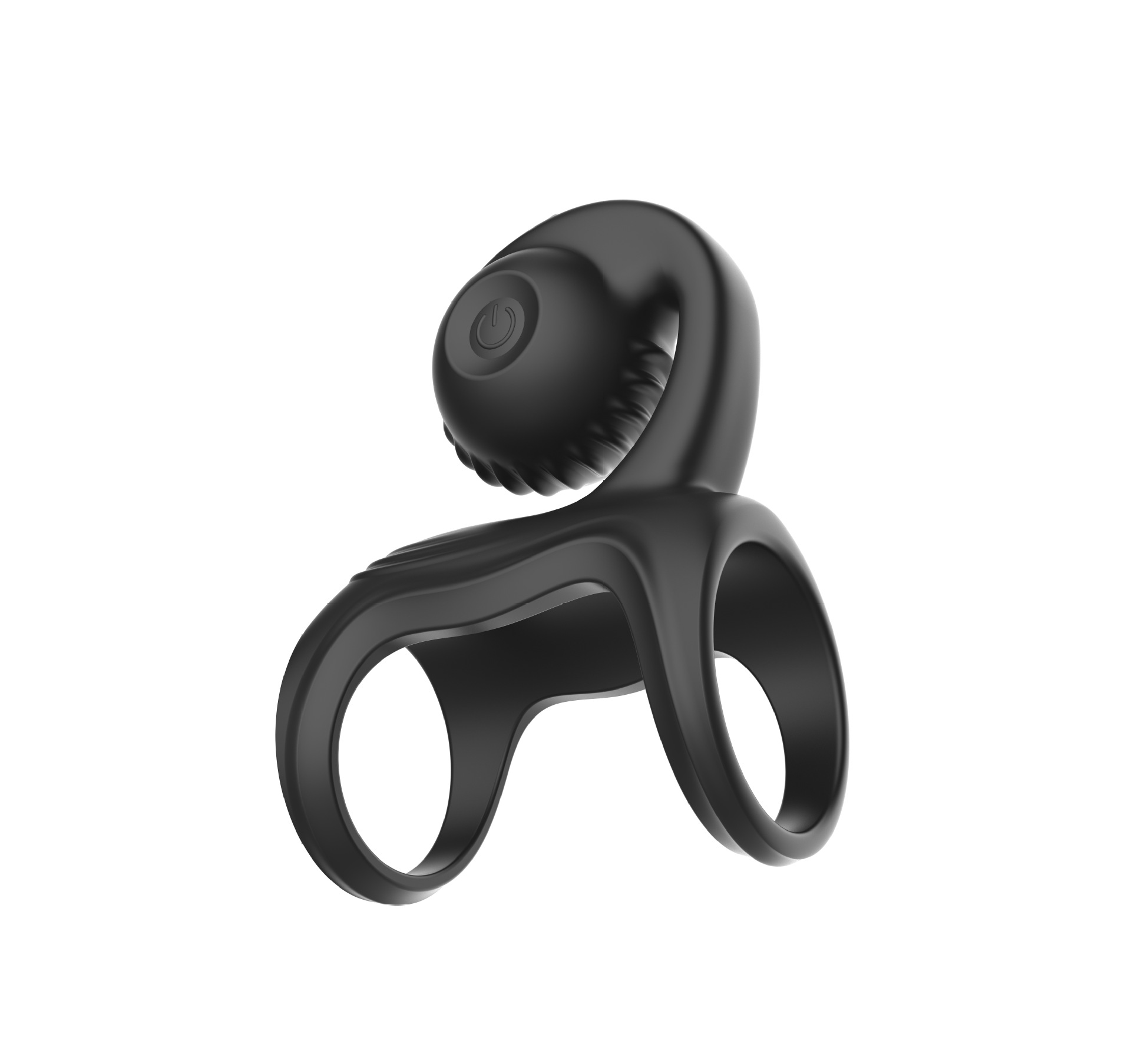 RS-M133 Multiple Sex Fun Penis Vibrator with 10 Frequency Cocking Ring Double Ring Adult Sex for Men