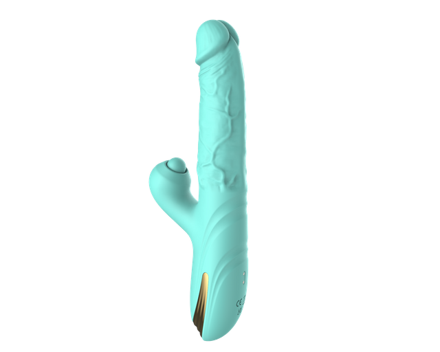 Female G-spot Vaginal Vibrator stretching and shrinking clit stimulation with 10 frequency vibration