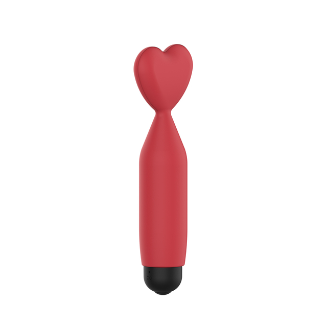RS-A185 Heart Shape Anal Butt Plug with USB Bullet Vibrator Adult Sex Toys Prostate Massager for Couple