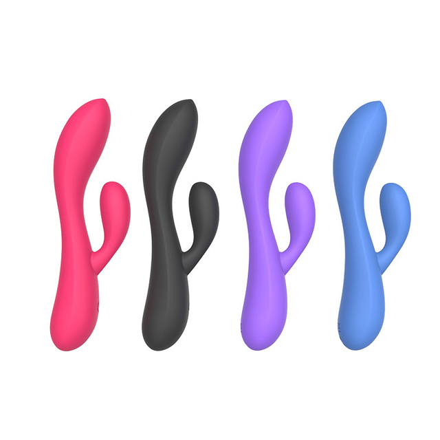 RS-W040 Magnetic Charging Rabbit Vibrator for Women Dual Vibrating Massager Sex Vibrator with 10 Vibration Settings