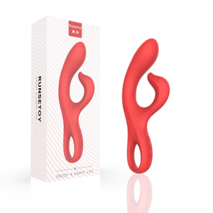 RS-W025 Rabbit Vibrator for Women G-spot Massager Sex Vibrator with 10 Vibration Settings