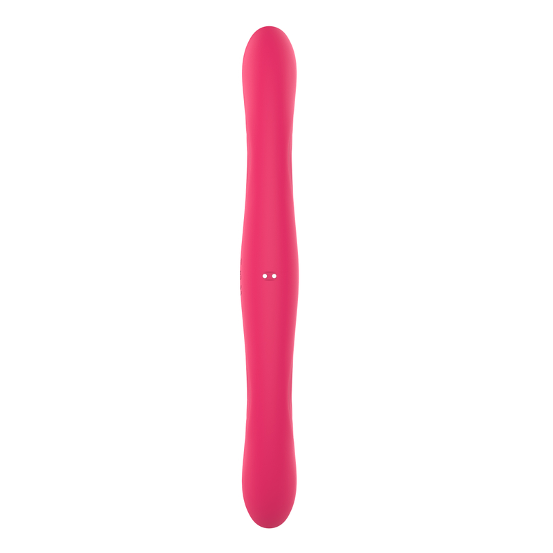 RS-W255 Double Headed Lesbians Sex Vibrator with 7 frequency APP Remote Control Realistic Vaginal Vibrator for Women