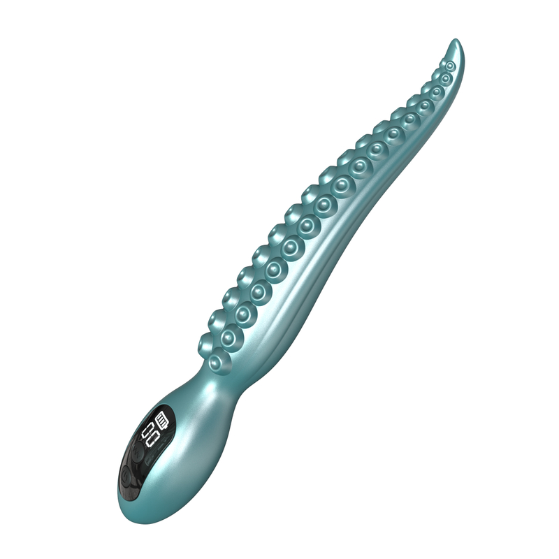 RS-W258 Octopus-shaped Vibrator with Led Display 10 Frequency Vibrating G-spot Vibrator for Adult Sex Toys Vaginal Vibrator