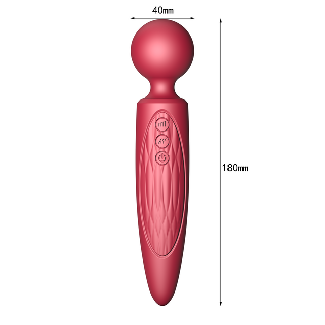 RS-W087 Manufacturer Deisgn 20 Frequency Wand Massager Vaginal Sex Vibrator Adult Sex Products For Female