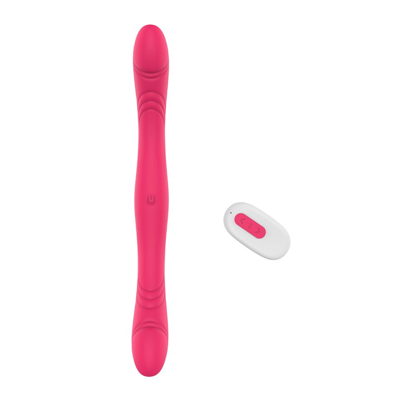 RS-W255 Double Headed Lesbians Sex Vibrator with 7 frequency APP Remote Control Realistic Vaginal Vibrator for Women
