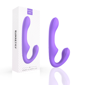 RS-A006 Female Big G-spot Vibrator Dual Vibrating Clit Massager with 10 Powerful Vibration 