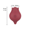 RS-W015 Rose Shape Sucking Vibrator Clitoral Nipple Stimulator with 10 Modes Mini Massager for Women Female Sex Toys