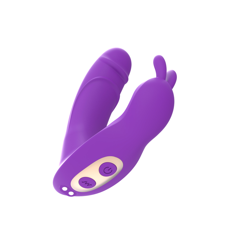 RS-W187 Dual Motors Rabbite Sex Strap on Vibrator for Women Realistic Didlo Shape Vibrator Adult Toys with APP Remote Controlled