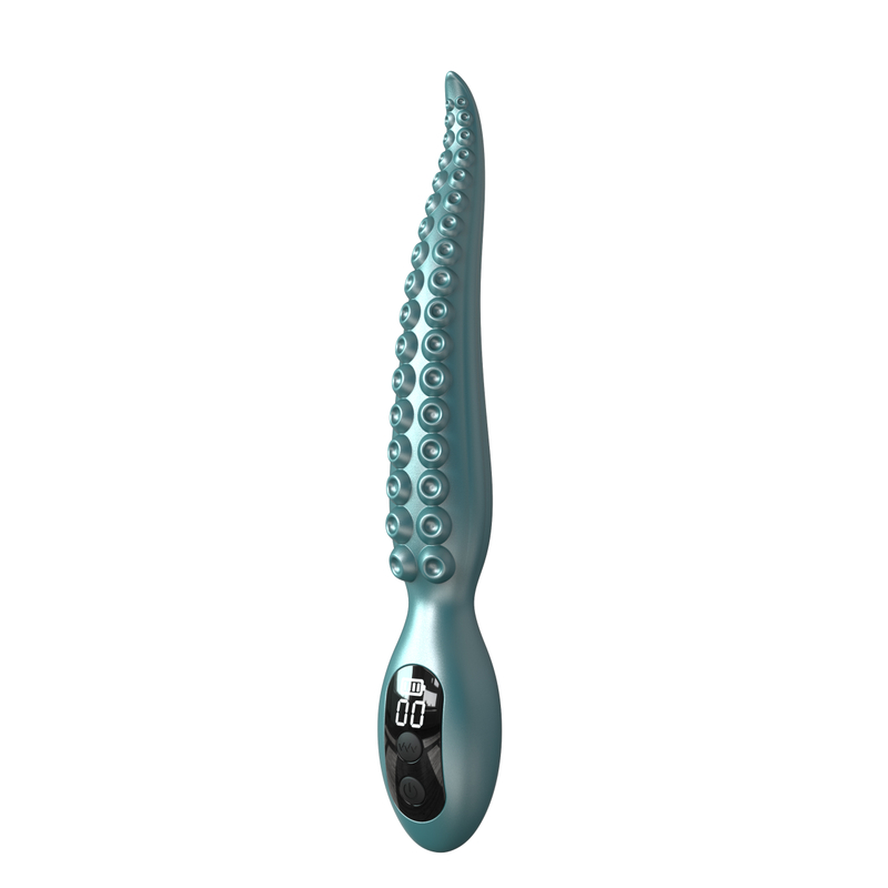 RS-W258 Octopus-shaped Vibrator with Led Display 10 Frequency Vibrating G-spot Vibrator for Adult Sex Toys Vaginal Vibrator